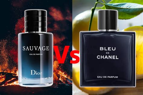 chanel bleu vs sauvage|Chanel vs dior sauvage.